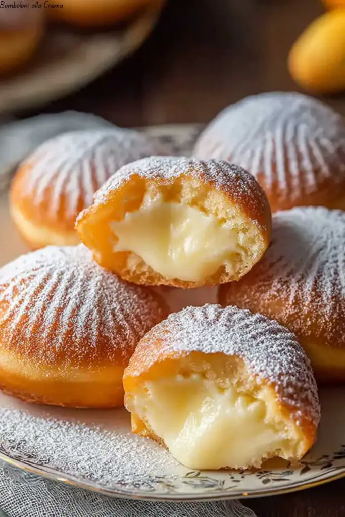 Bomboloni alla Crema 4 Bomboloni alla Crema