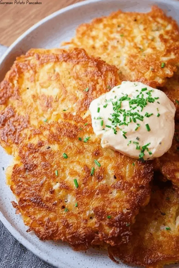 German Potato Pancakes 4 German Potato Pancakes
