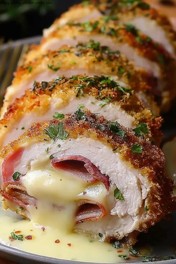 Crispy Creamy Chicken Cordon Bleu 4 Crispy Creamy Chicken Cordon Bleu