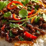 Crispy Chilli Beef Rice 5 Crispy Chilli Beef Rice
