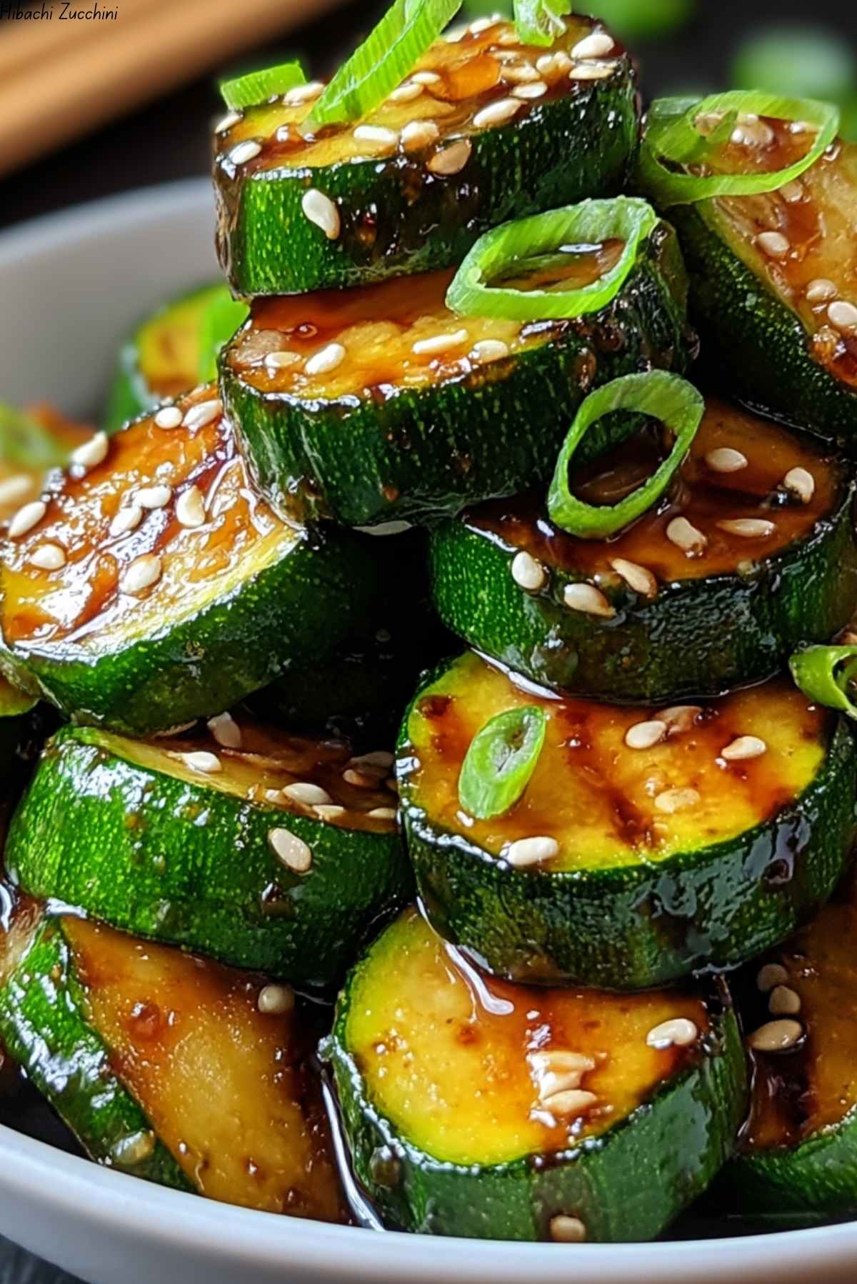 Hibachi Zucchini