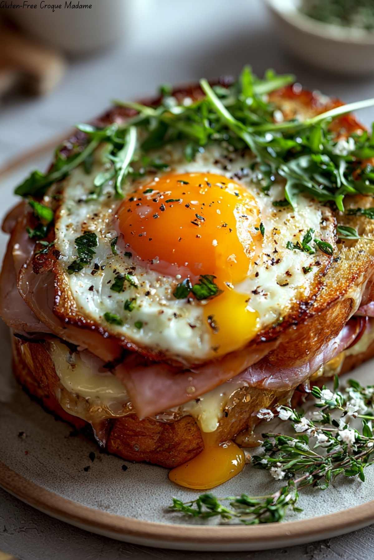 Gluten-Free Croque Madame