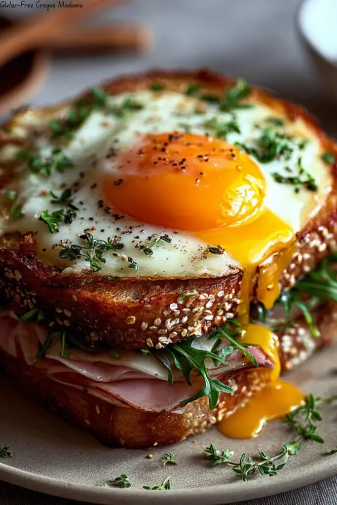 Gluten-Free Croque Madame