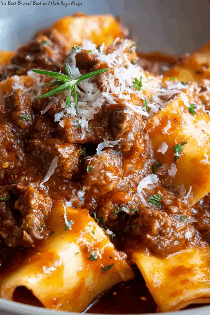 The Best Braised Beef and Pork Ragu Recipe 4 The Best Braised Beef and Pork Ragu Recipe