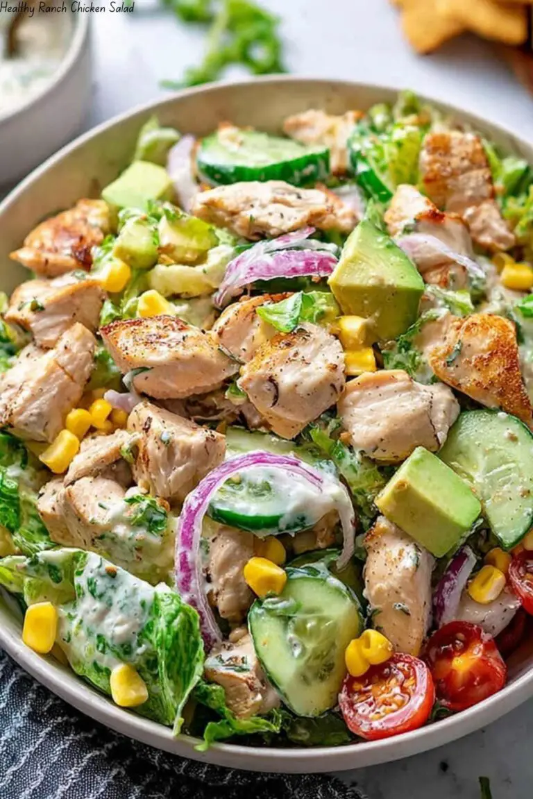 Healthy Ranch Chicken Salad