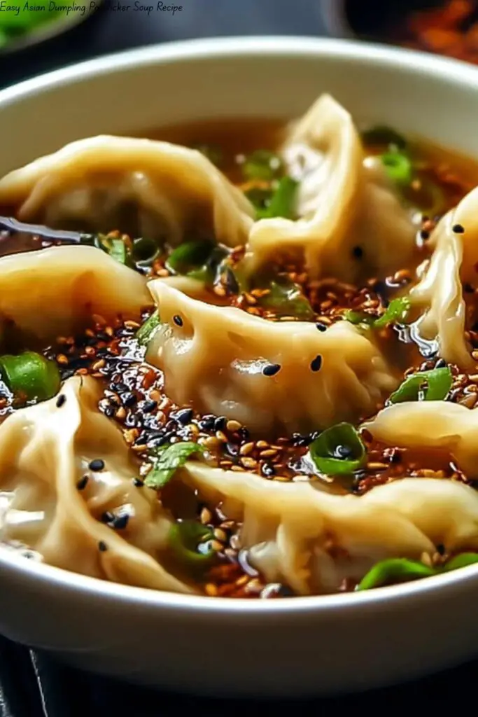 Easy Asian Dumpling Potsticker Soup Recipe 4 Easy Asian Dumpling Potsticker Soup Recipe