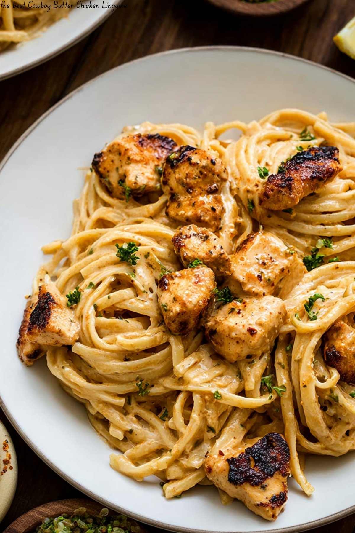 The Best Cowboy Butter Chicken Linguine