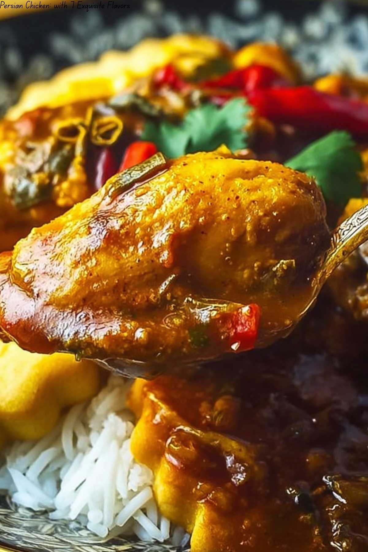 Persian Chicken: with 7 Exquisite Flavors