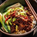 20 Minute Korean Gochujang Beef Bowls