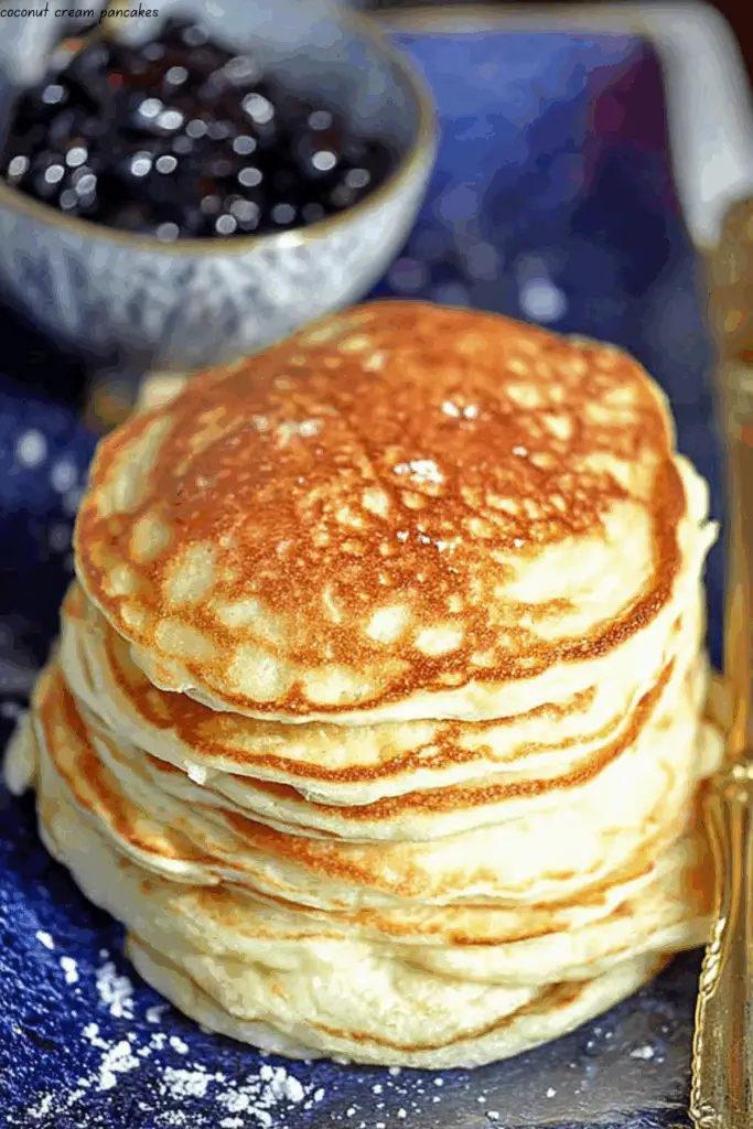 Coconut Cream Pancakes
