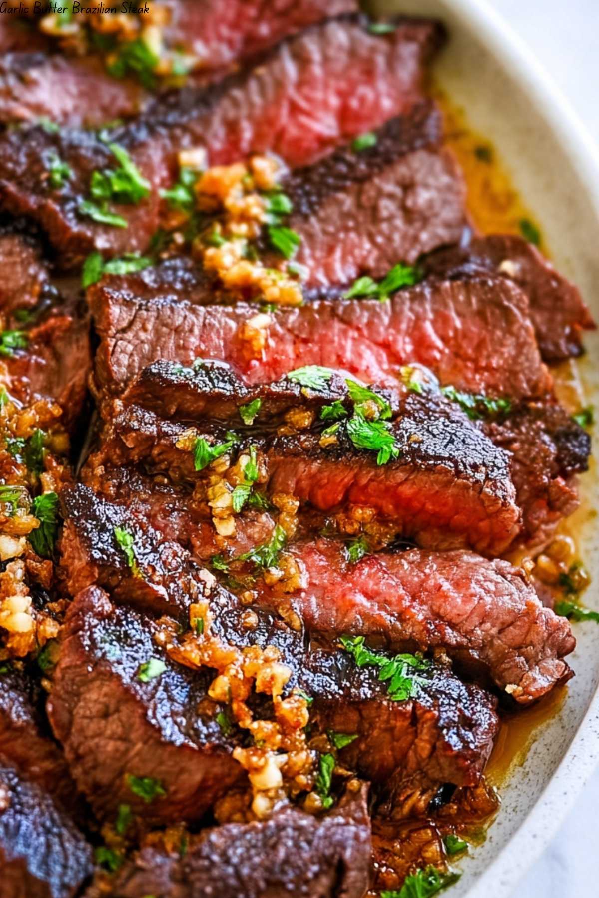 Garlic Butter Brazilian Steak