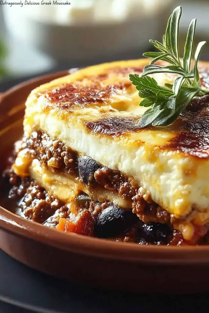 Outrageously Delicious Greek Moussaka 4 Outrageously Delicious Greek Moussaka