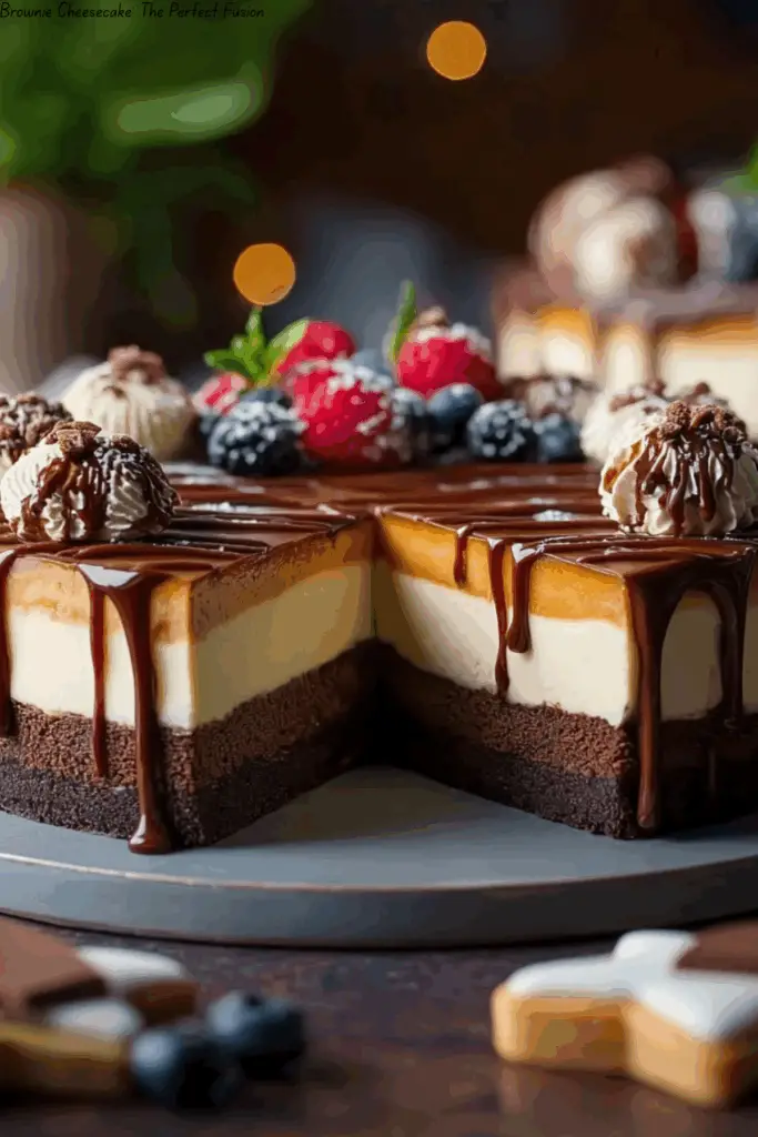 Brownie Cheesecake: The Perfect Fusion