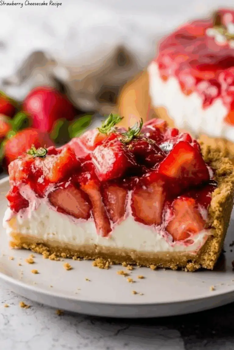 Strawberry Cheesecake Recipe