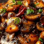 Black Pepper Chicken with Mushrooms 5 Black Pepper Chicken with Mushrooms