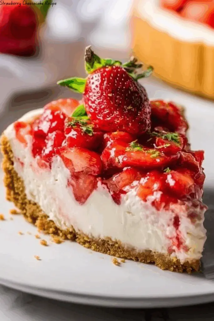 Strawberry Cheesecake Recipe 4 Strawberry Cheesecake Recipe