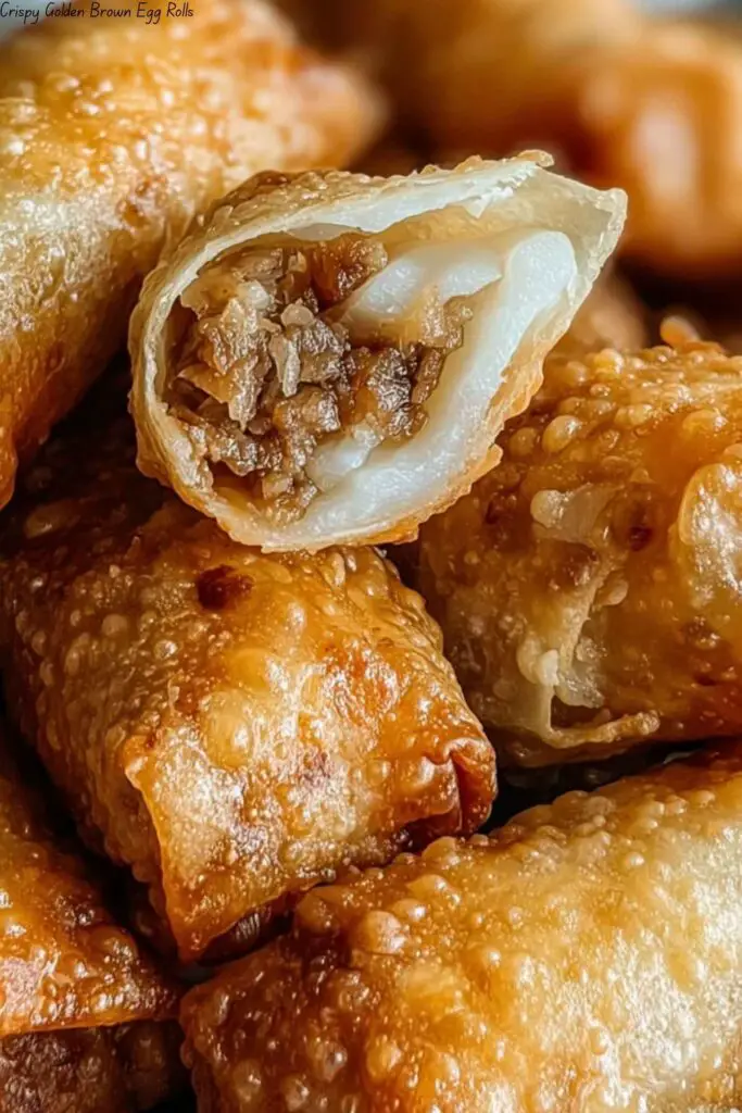 Crispy Golden Brown Egg Rolls 4 Crispy Golden Brown Egg Rolls