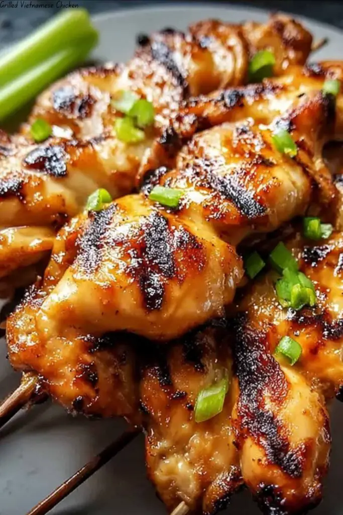 Grilled Vietnamese Chicken 4 Grilled Vietnamese Chicken