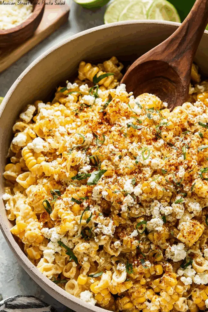 Mexican Street Corn Pasta Salad