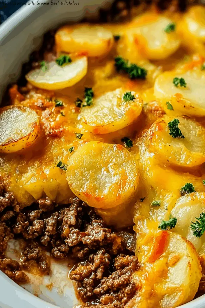 Hobo Casserole with Ground Beef & Potatoes 4 Hobo Casserole with Ground Beef & Potatoes