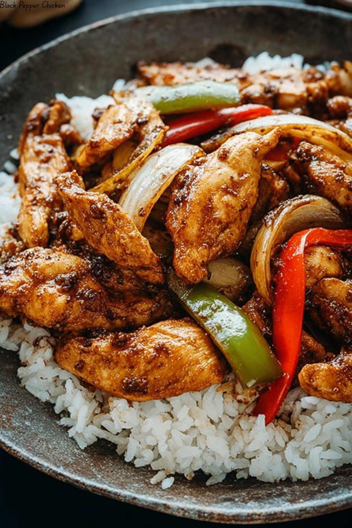 Black Pepper Chicken