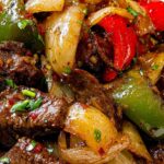 Pepper Steak with Bell Peppers and Onion 5 Pepper Steak with Bell Peppers and Onion