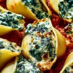 Spinach and Ricotta Stuffed Shells Recipe