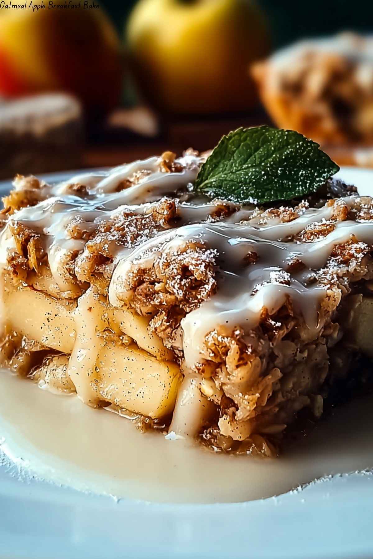 Oatmeal Apple Breakfast Bake