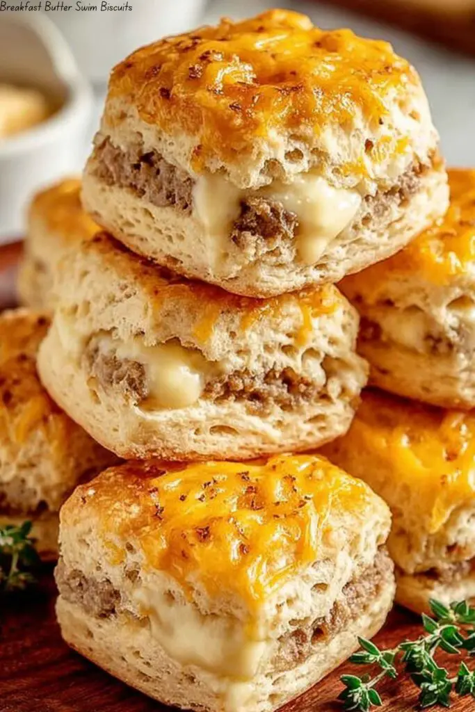 Breakfast Butter Swim Biscuits 4 Breakfast Butter Swim Biscuits