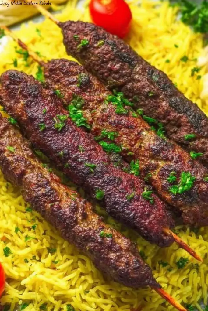 Juicy Middle Eastern Kebabs 4 Juicy Middle Eastern Kebabs