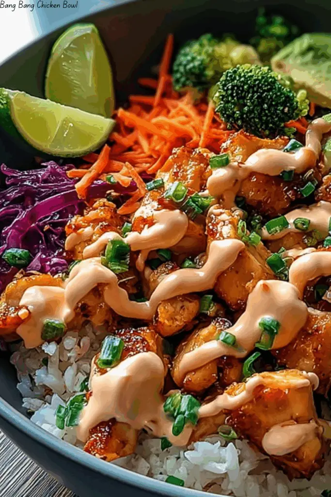 Bang Bang Chicken Bowl