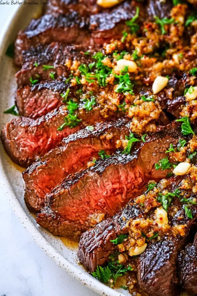 Garlic Butter Brazilian Steak 4 Garlic Butter Brazilian Steak