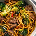 Stir-Fried Lo Mein With Beef and Broccoli Recipe