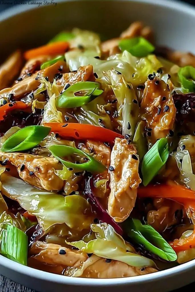 Chinese Chicken Cabbage Stir-Fry 4 Chinese Chicken Cabbage Stir-Fry