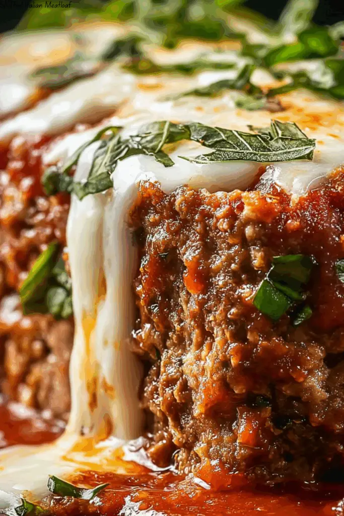Stuffed Italian Meatloaf 4 Stuffed Italian Meatloaf