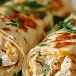 Quick Cheesy Chicken Wrap 5 Quick Cheesy Chicken Wrap