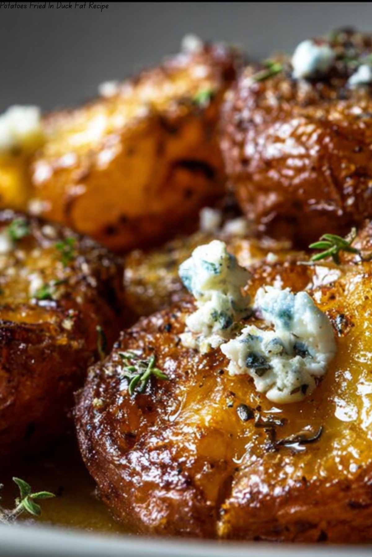 Potatoes Fried In Duck Fat Recipe