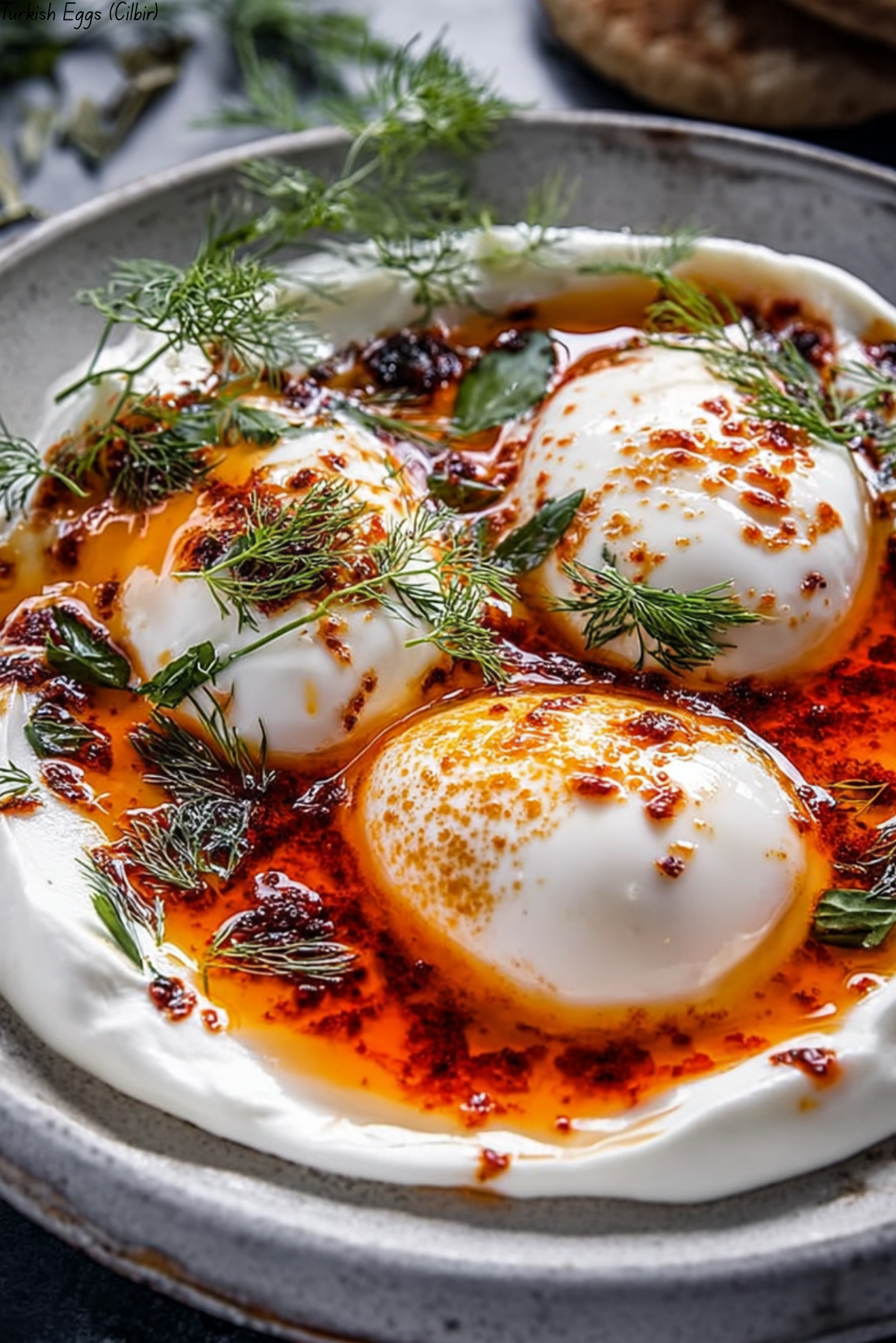 Turkish Eggs (Cilbir)
