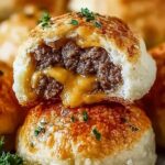 Garlic Parmesan Cheeseburger Bombs Recipe