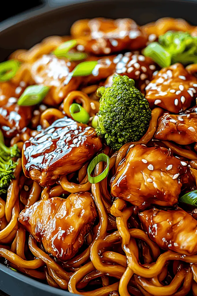 Chicken Teriyaki Noodles