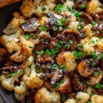 Garlic Cauliflower Mushroom Skillet: Quick & Delicious Dish