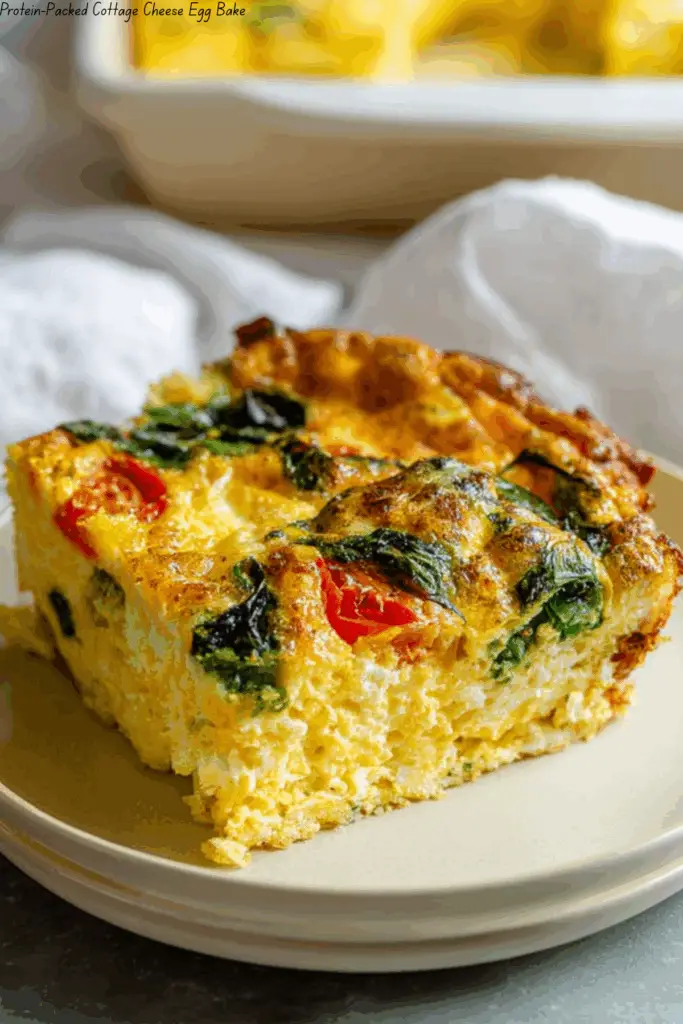 Protein-Packed Cottage Cheese Egg Bake 4 Protein-Packed Cottage Cheese Egg Bake