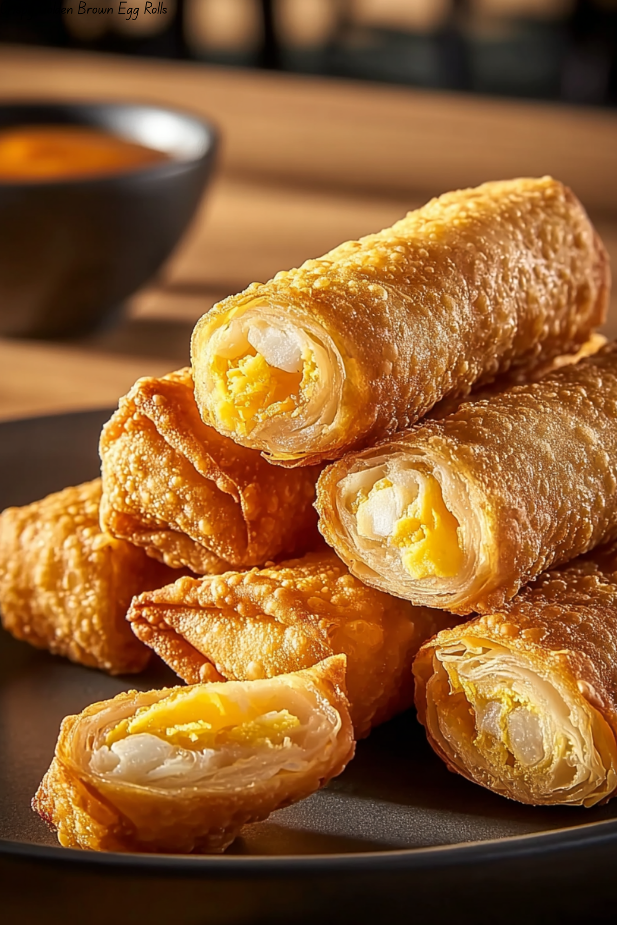 Crispy Golden Brown Egg Rolls