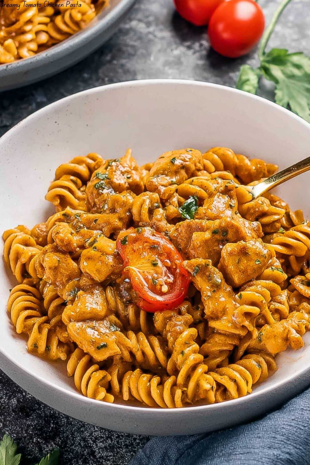 Creamy Tomato Chicken Pasta