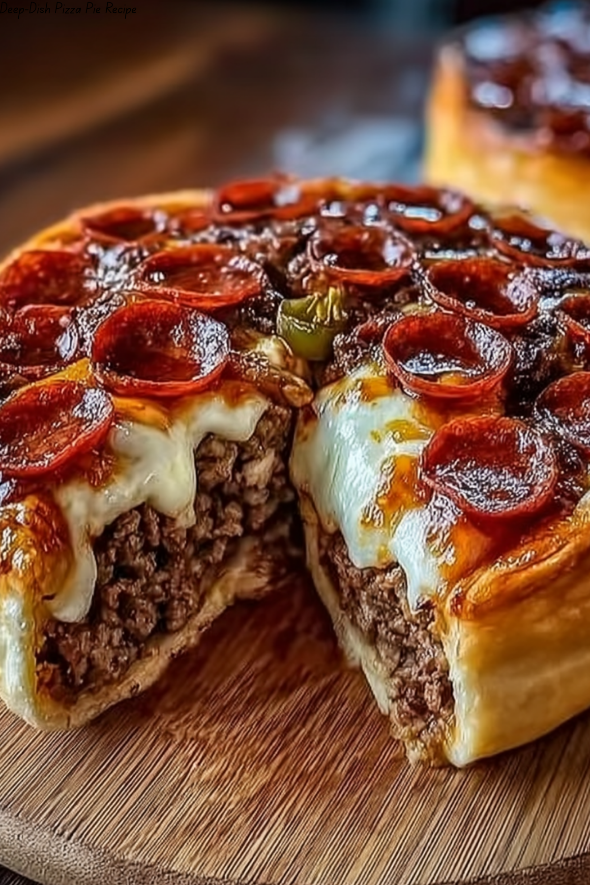 Deep-Dish Pizza Pie Recipe