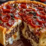 Deep-Dish Pizza Pie Recipe 5 Deep-Dish Pizza Pie Recipe