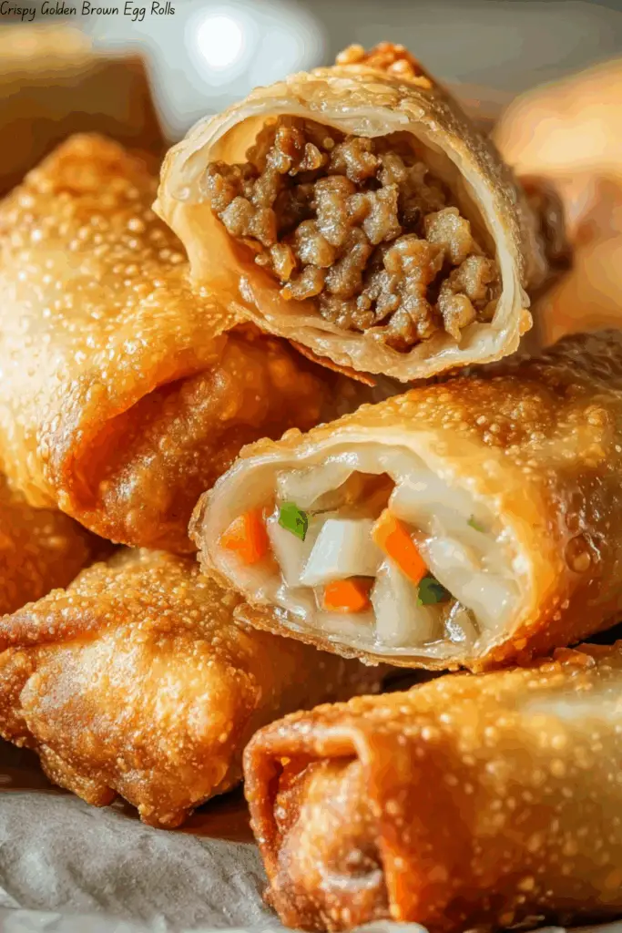 Crispy Golden Brown Egg Rolls