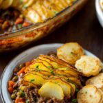 Crispy Potato Topped Meat Pie - Minced Beef Hotpot 5 Crispy Potato Topped Meat Pie - Minced Beef Hotpot