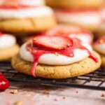 Strawberry Cheesecake Cookies 5 Strawberry Cheesecake Cookies