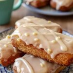 Soft Baked Maple Donut Bars 5 Soft Baked Maple Donut Bars